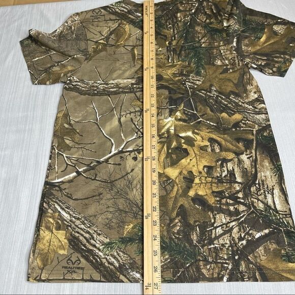 RealTree ACE Men’s Peak Performance Alaska Camouflage T-Shirt Size Small - Picture 5 of 9